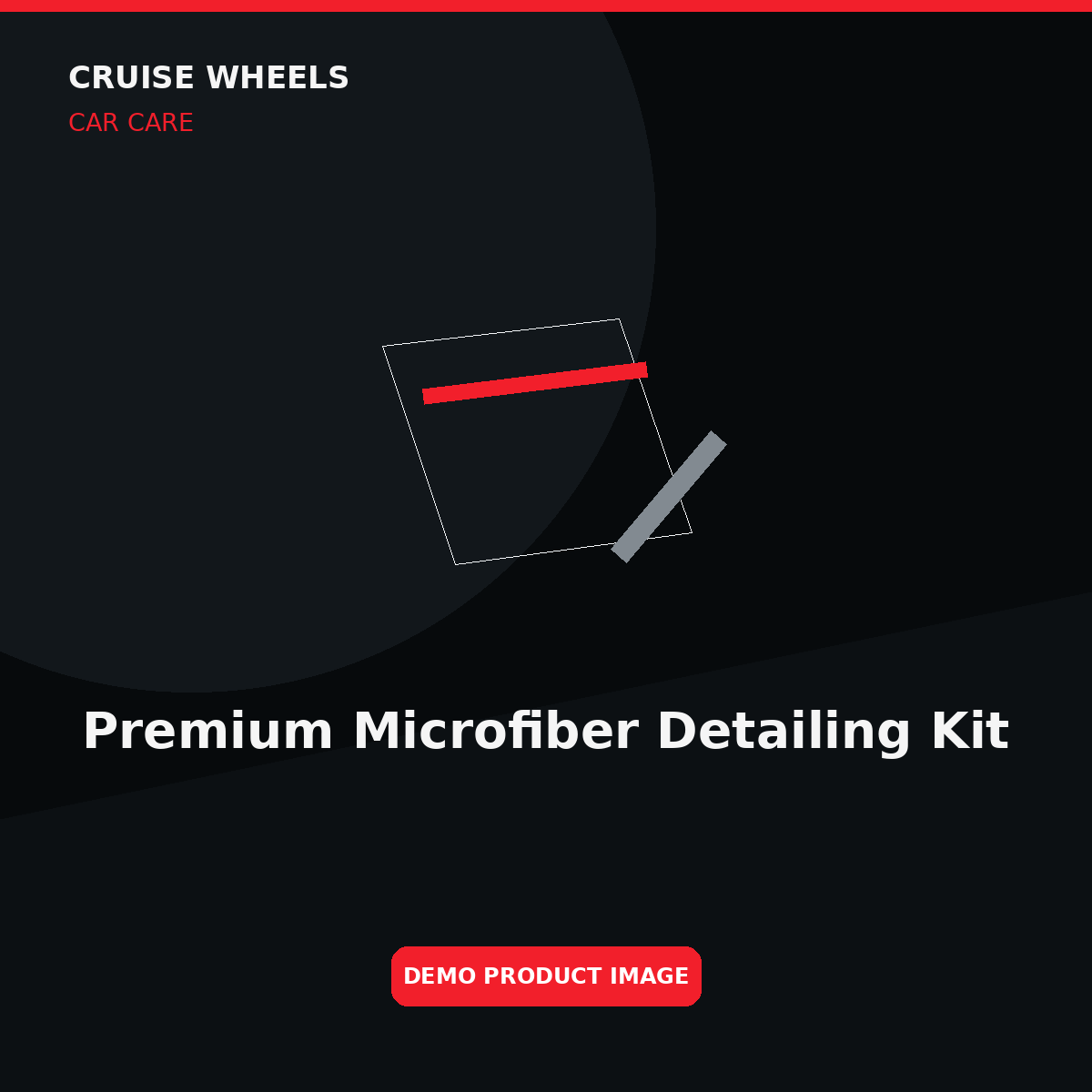 Premium Microfiber Detailing Kit